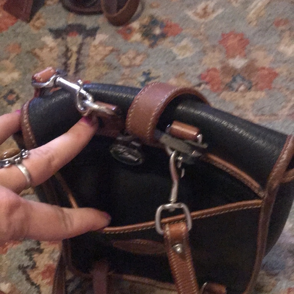 Vintage Mini Dooney & Bourke Leather Backpack - Picture 9 of 15